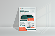 Furniete - Modern Furniture Flyer, a Flyer Template by SquidPixey (Thumbnail 1 of 5)