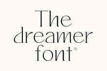 The Dreamer Font