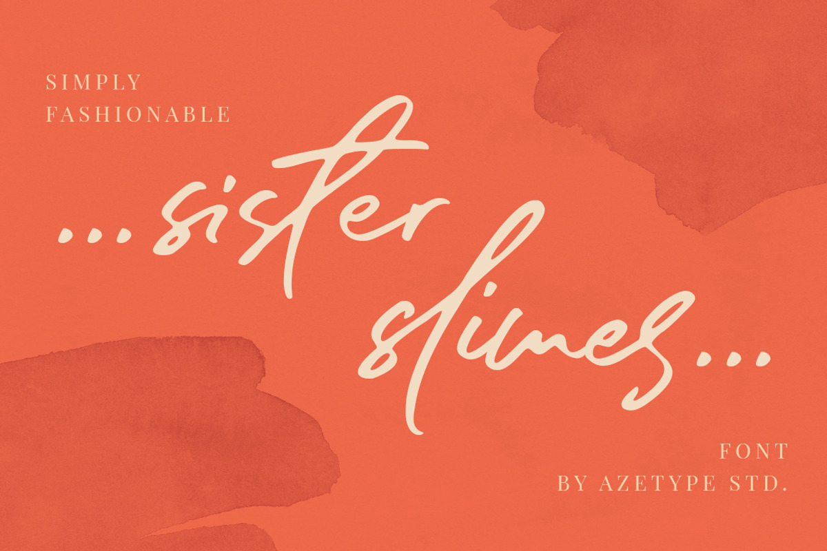 Sister Slimes Font