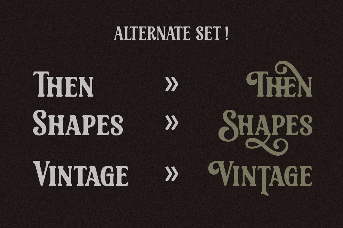 Shelten Font Vintage, a Serif Font by HansCo Studio (Photo 5 of 10)