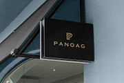 Logo Mockup Black Hanging Sign, an Advertising Mockup by Asylab (Thumbnail 4 of 5)