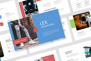 Lex : Fashion Business Powerpoint, a Presentation Template by Punkl Camp