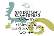 Lovely Rustica, a Font by Malena (Thumbnail 2 of 8)