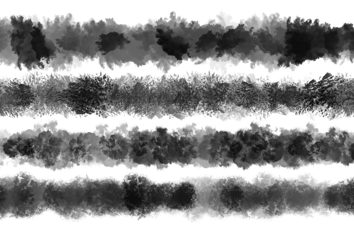 31 Cloud Stroke Brushes, a Brush Add-On by xresch (Photo 7 of 7)