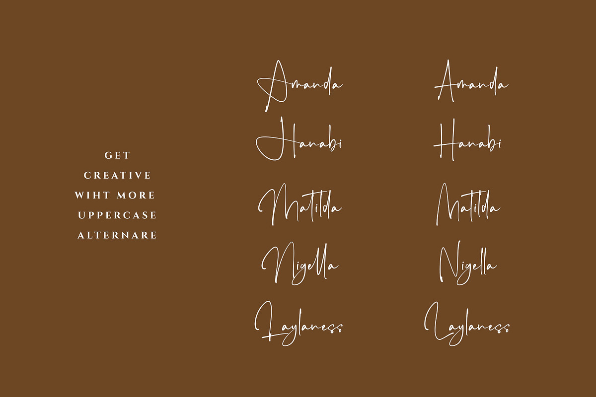 Haramosh - Elegant Signature Font, a Script Font by RantautypeStudio (Photo 16 of 16)