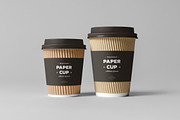 Paper Cups Mock-up, a Cups & Container Mockup by Yogurt86 (Thumbnail 9 of 9)