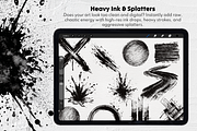 250 Grunge Procreate Brushes, a Brush Add-On by Selentaori Studio (Thumbnail 6 of 10)