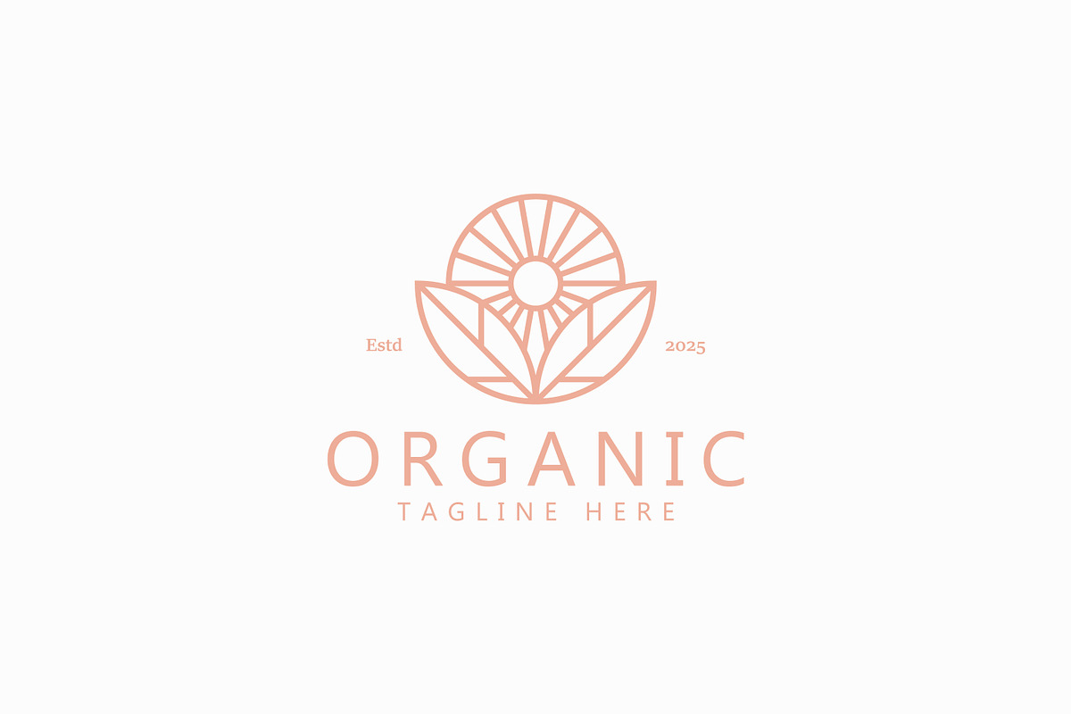 Organic Logo Nature Fresh Product, a Branding & Logo Template by Signatoro (Photo 2 of 2)