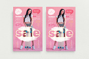 Fashion Sale Flyer Template, a Flyer Template by Touringxx Creative Studio (Thumbnail 1 of 3)
