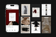 XENO | Instagram Post & Story (III), a Social Media Template by The Aesthetic Studio (Thumbnail 1 of 10)