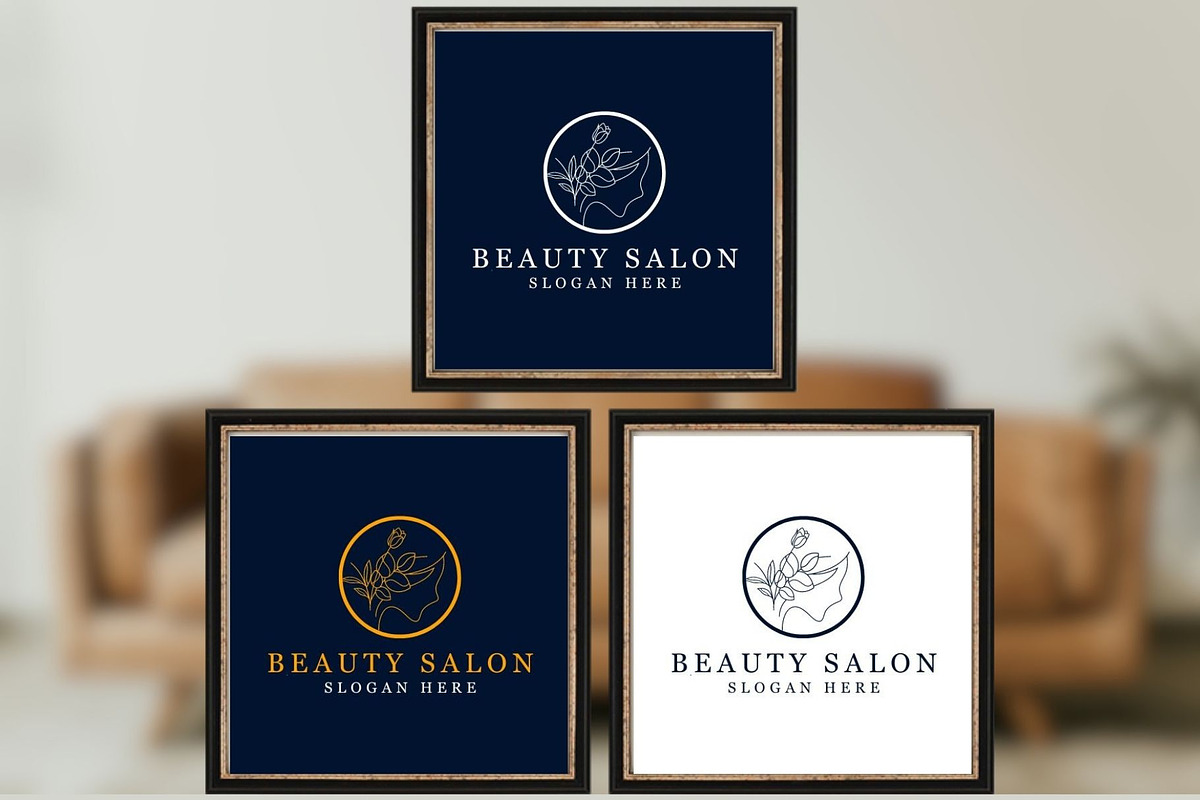 Stunning Beauty Salon Logo Designs, a Branding & Logo Template by Mishek Munene (Photo 2 of 8)
