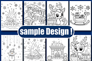 Bold And Easy Cozy Winter Coloring, an Animal Illustration by Design Home (Thumbnail 2 of 3)