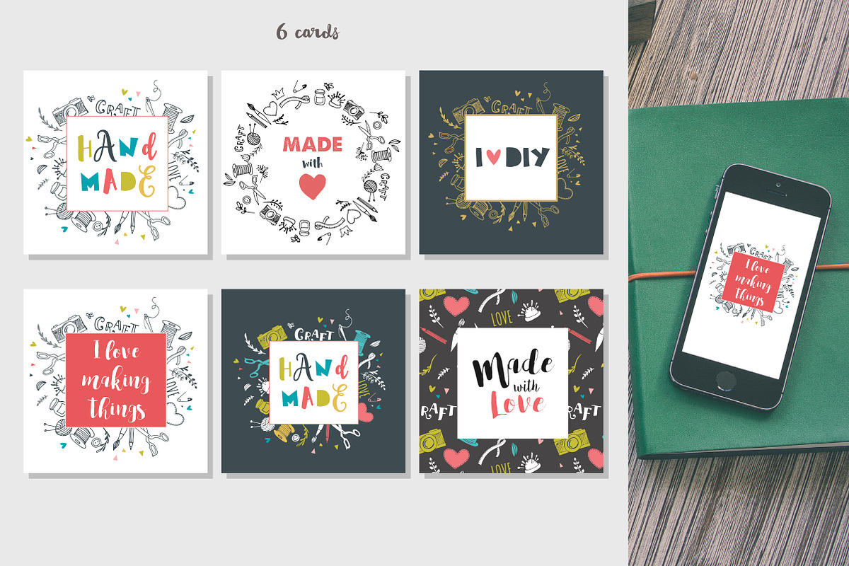 Handmade, craft & DIY, artist bundle, an Illustration by Marish (Photo 6 of 8)