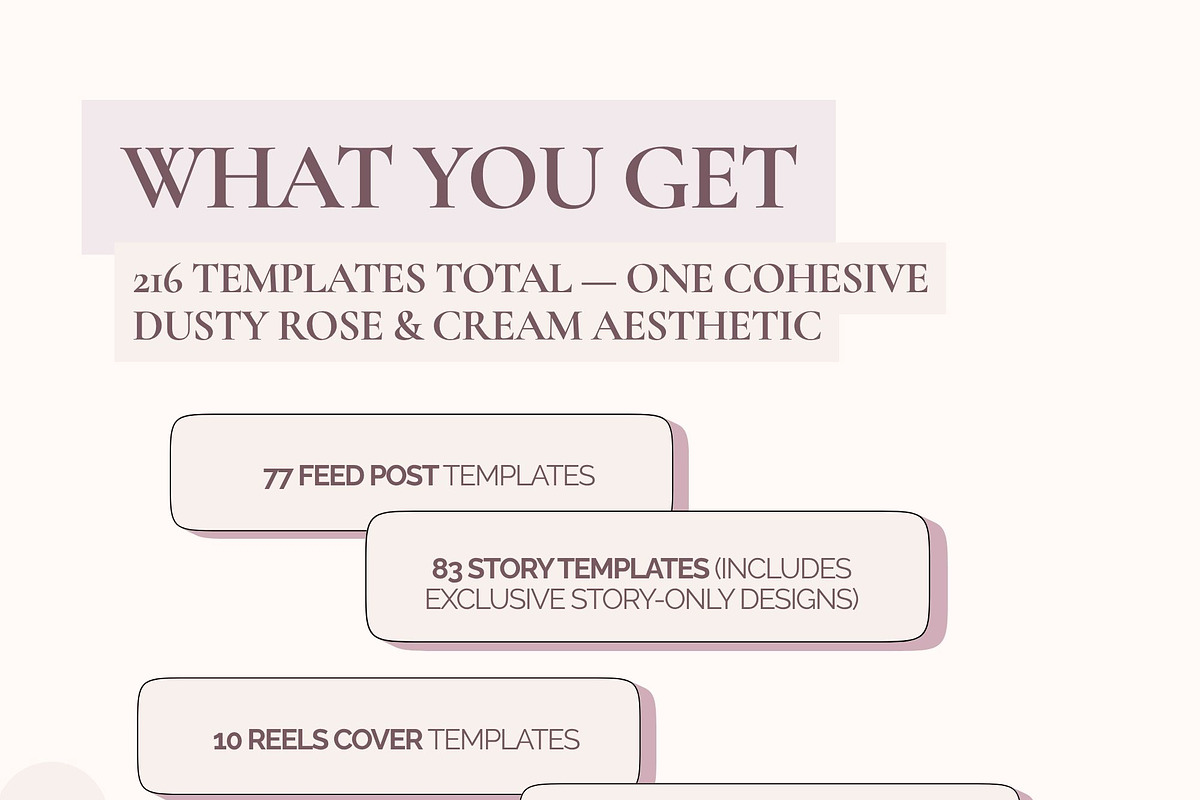 216 Lash Tech Canva Templates, a Social Media Template by MOAROShop (Photo 2 of 11)