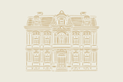 Hand drawn Vintage Houses, a Decorative Illustration by dariikos (Thumbnail 3 of 13)