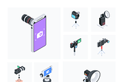 Animated Isometric Photography Icons, a Duotone Icon by Vectors Market (Thumbnail 7 of 12)