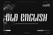 Quantune - Old English Font, a Blackletter Font by QR Design Studio (Thumbnail 2 of 6)