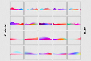Chroma Grainy Gradient Waves