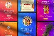 Wedding Invitation Card Set, an Invitation Template by Creative Hatti (Thumbnail 2 of 6)