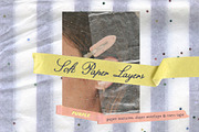 Soft Paper Layers: Textures & Tape, a Texture Graphic by Purple (Thumbnail 1 of 15)