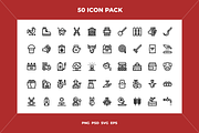 Farming icons, an Outline Icon by Wencory (Thumbnail 1 of 2)