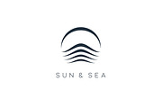 Sun & Sea Logo, a Branding & Logo Template by IKarGraphics (Thumbnail 4 of 6)