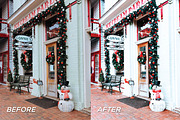15 Christmas Lightroom Presets, a Preset Add-On by TheWayfarerShoppe (Thumbnail 3 of 9)