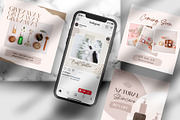 Skincare Instagram Post Canva, a Social Media Template by Boinah Studio (Thumbnail 5 of 6)