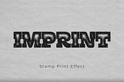 Grainy Stamp Print Text Effect, a Layer Style Add-On by studiogstock (Thumbnail 1 of 2)