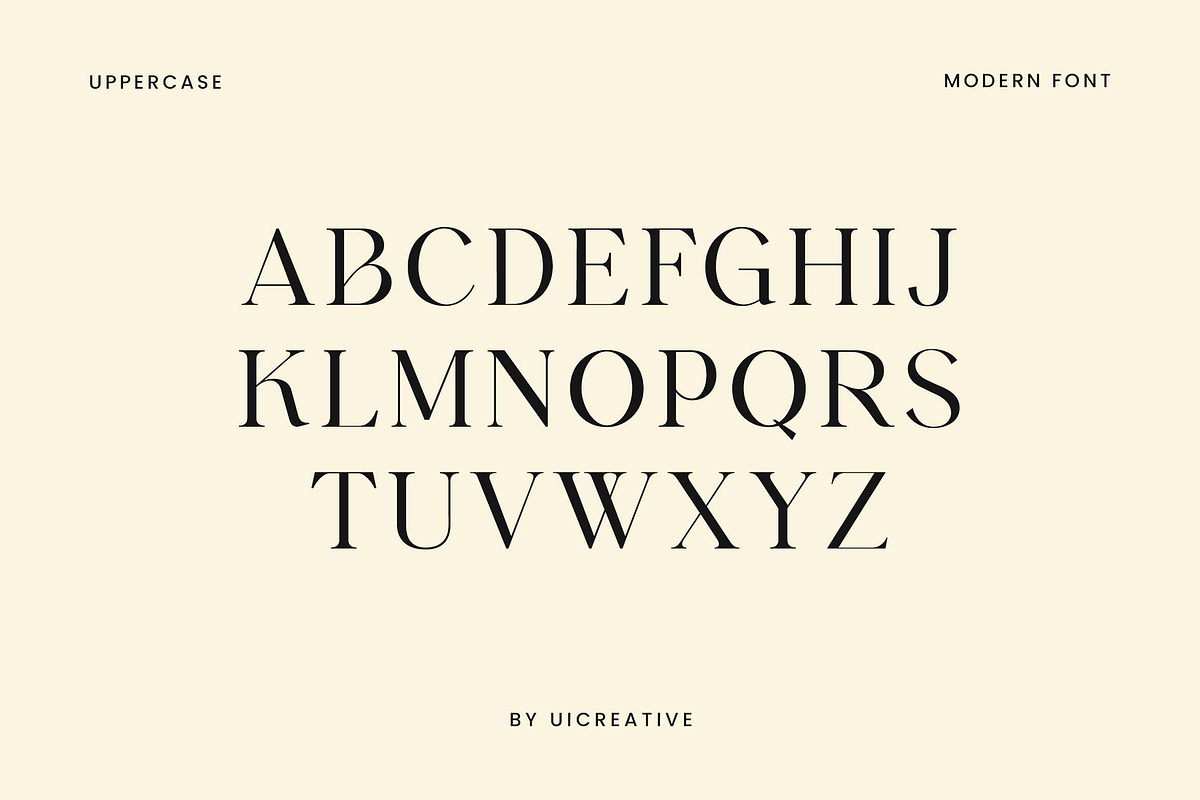 Roughnecks Classy Vintage Serif Font, a Serif Font by UICreative (Photo 8 of 13)