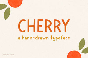 Cherry - Handlettered Blocky Font