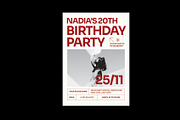 BoldVibe Birthday Invitation, an Invitation Template by Neermana (Thumbnail 3 of 4)