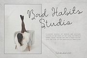 Perfect Stranger Raw Textured Font, a Script Font by AnMark (Thumbnail 8 of 11)