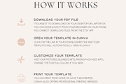 Floral Price List Canva Template, a Flyer Template by Hellohastore (Thumbnail 10 of 11)