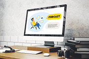 Podcast vector set, an Education Illustration by Kattarina Po (Thumbnail 9 of 10)