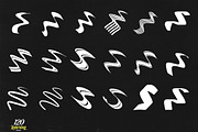120 lettering brushes for procreate, a Brush Add-On by Endete & Mazak brushes (Thumbnail 2 of 8)
