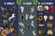 Oh So Vintage Collage Creator, an Object Graphic by SNIPESCIENTIST (Thumbnail 22 of 30)