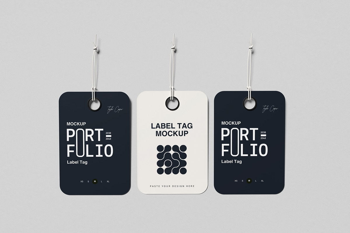 Label Tag Mockup, an Advertising Mockup by AnasStudio (Photo 12 of 13)