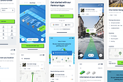 Parkirun - Parking Mobile App UI Kit, an UI Kit Template by pickolabstudio (Thumbnail 3 of 6)