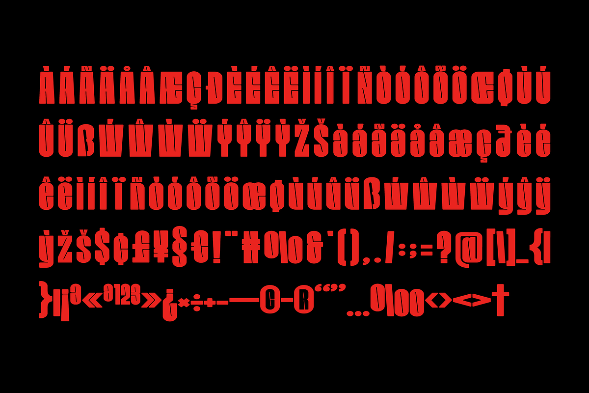 Roxhead - Condensed Font, a Sans Serif Font by limitype (Photo 11 of 13)