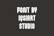 Wofhero - Condensed Font, a Sans Serif Font by Iqsiart Studio (Thumbnail 3 of 8)