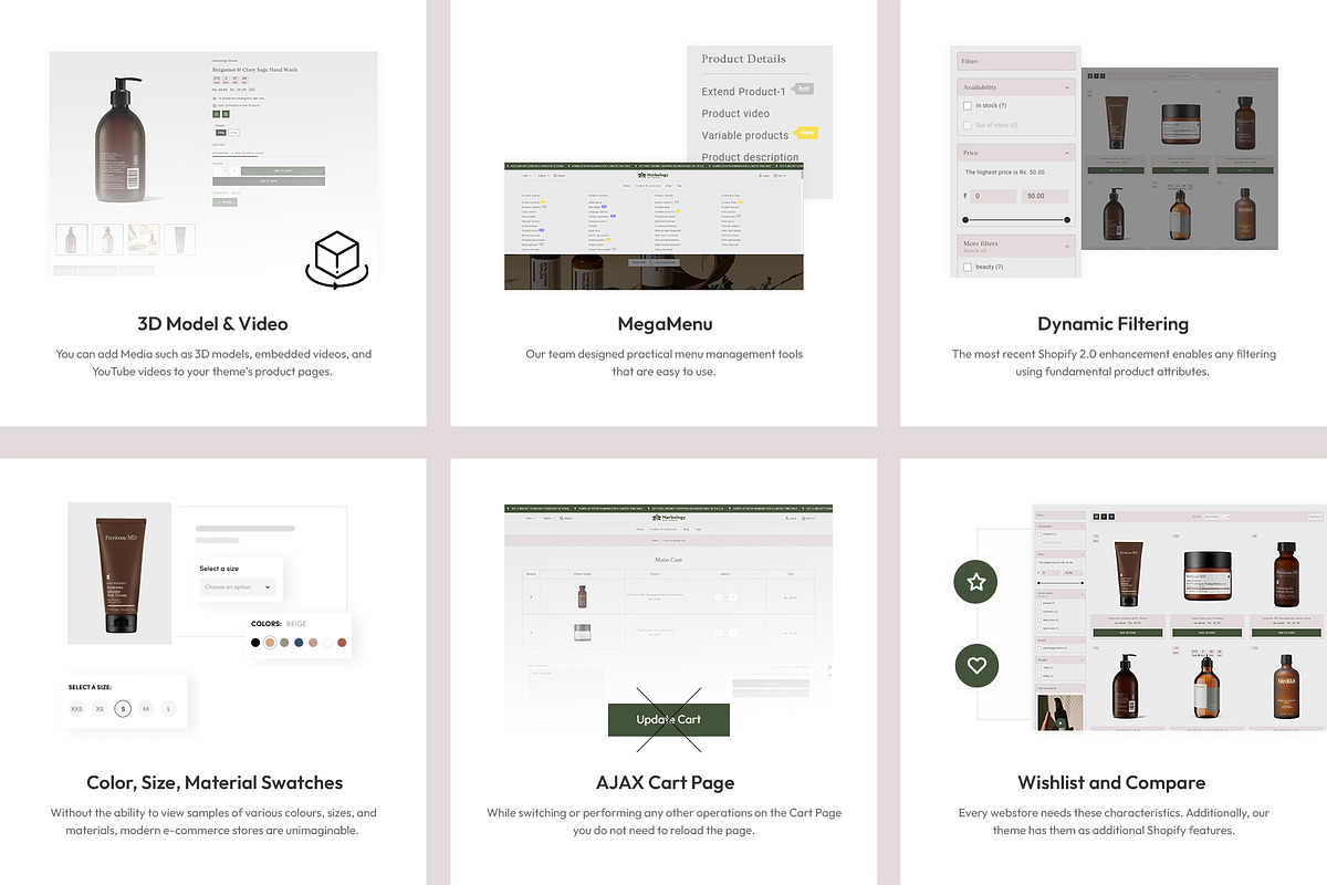 Cosmetic | Shopify Theme, a Shopify Template by LogicGo Shopify Experts (Photo 6 of 7)