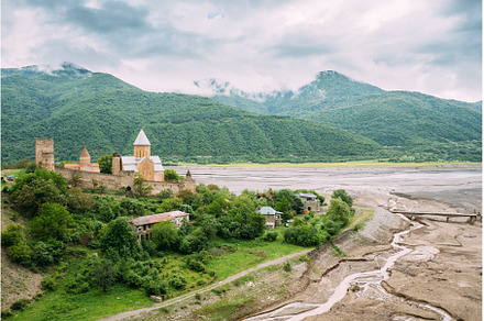 Castle complex Ananuri in Georgia, an Architecture Photo by Our Amazing World