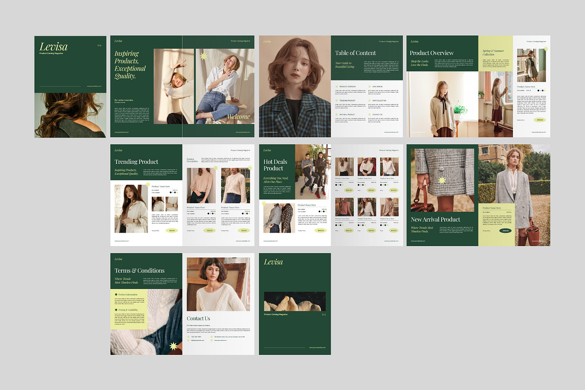 Fashion Product Catalog, a Magazine Template by Haps Space (Photo 8 of 8)