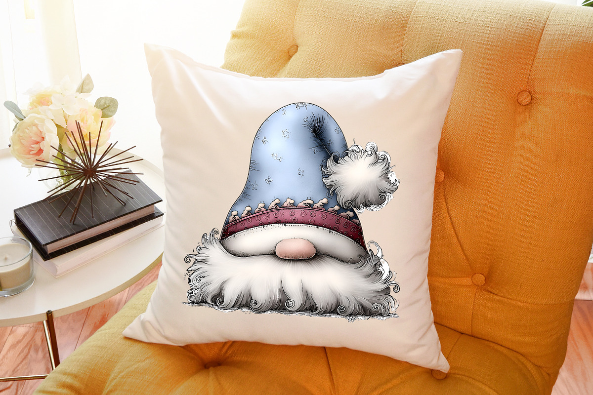 Whimsical Icy Blue Christmas Clipart, an Illustration by Sublimation Artist (Photo 6 of 6)