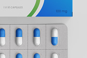 Medicine Pill Box Mockup - 8 views, a Packaging Mockup by Illusiongraphic (Thumbnail 19 of 25)