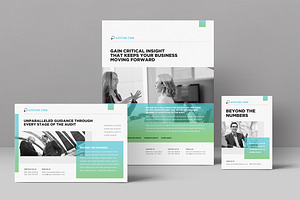 Financial Flyer Template, a Flyer Template by StockLayouts