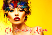 Oil Painting Action, an Action Add-On by Krystal Designs Co. (Thumbnail 3 of 6)
