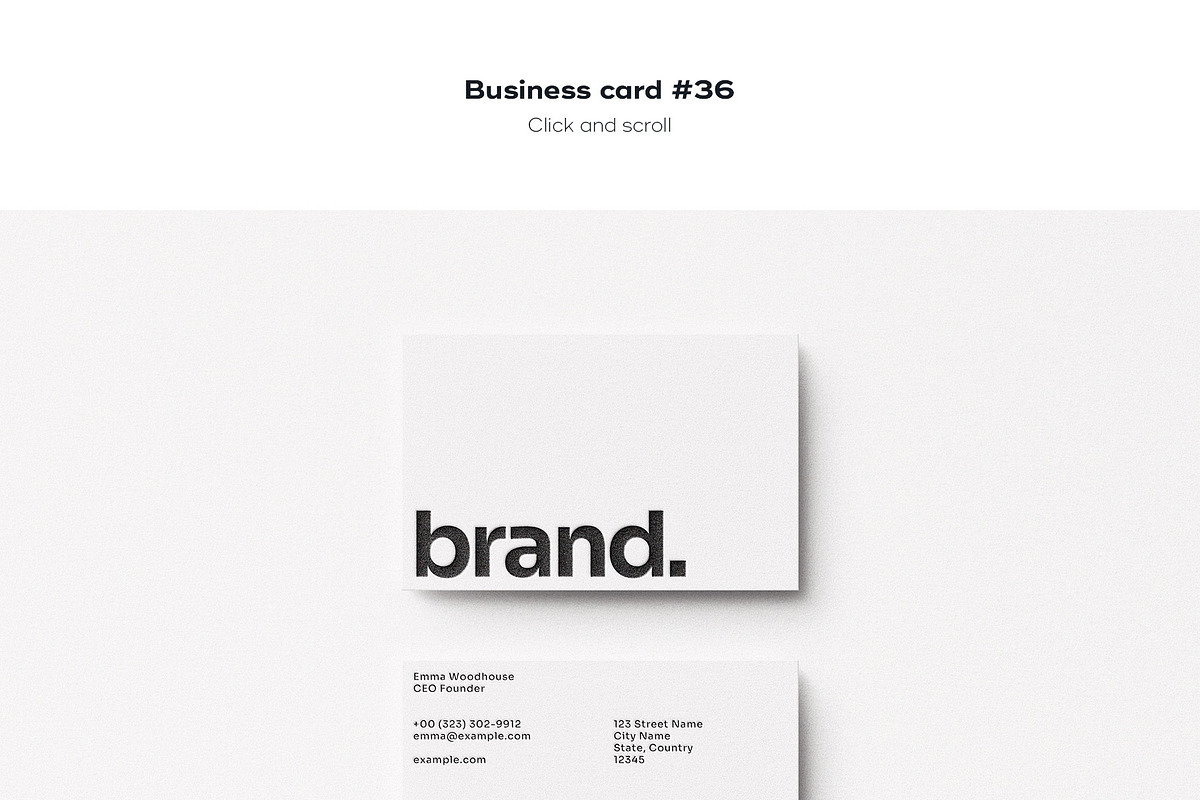 Business Card Logo Template Bundle, a Product Mockup by FoundImages (Photo 49 of 163)