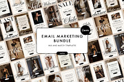 Stylish Canva Email Template Bundle, an Email Template by KikiBunnyCreative (Thumbnail 1 of 12)